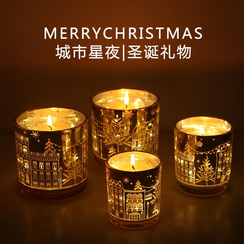 7×8 Flat-Bottom LED Scented Candle
