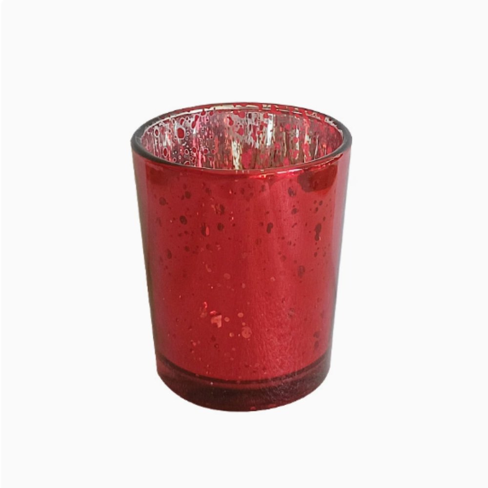 Red Starry Sky Candle Vessel 5.6×6.7